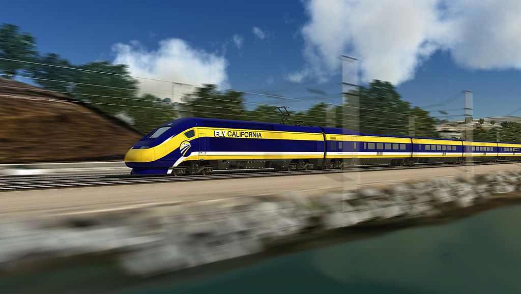 Northern-to-Southern California Bullet Train